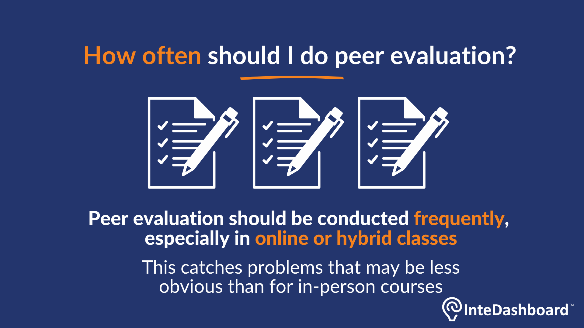 5 Common Questions about Peer Evaluation